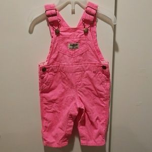 Oshkosh Baby Girl Overall's (6 months)